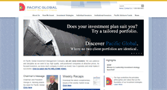 Desktop Screenshot of pacificglobal.us